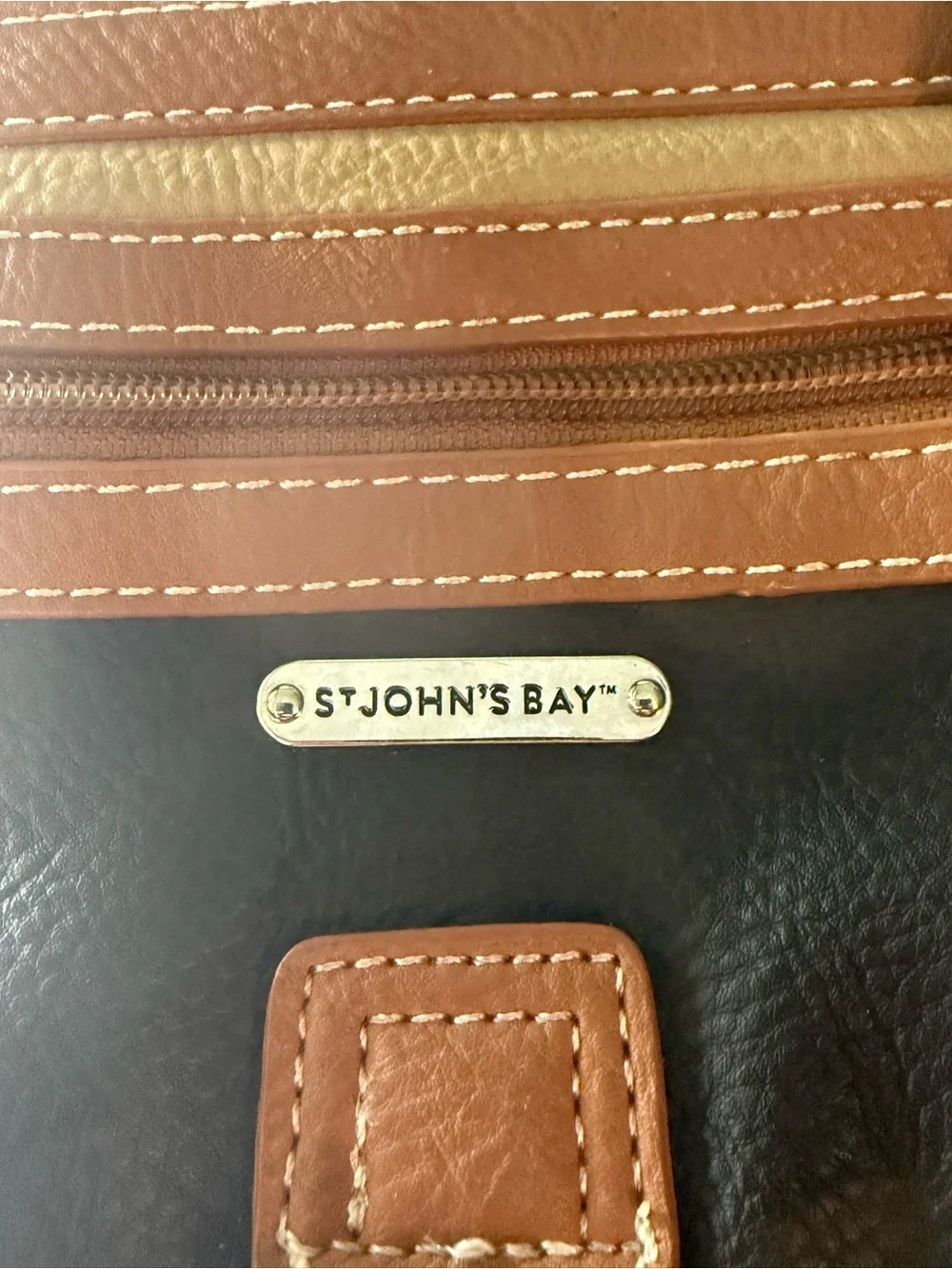 St John’s Bay Leather Crossbody Bag